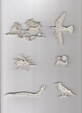 Kiki Smith, Sterling Silver Jewerly, 2009