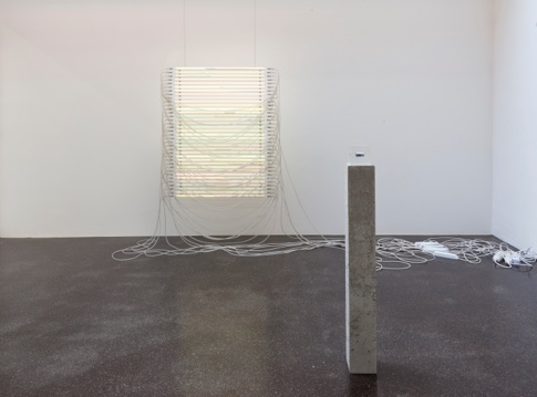 Nina Canell, Satin Ions (Weak), 2017 / Brief Syllable (Quiet), 2016