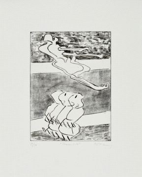 Maria Lassnig, Strassenbild